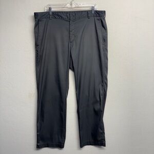 Nike Golf Dri-Fit Tech Pants Flat-Front Dark Grey 472532-021 Size 38x30